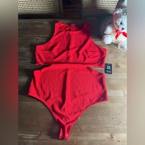 Express Red Bodysuit